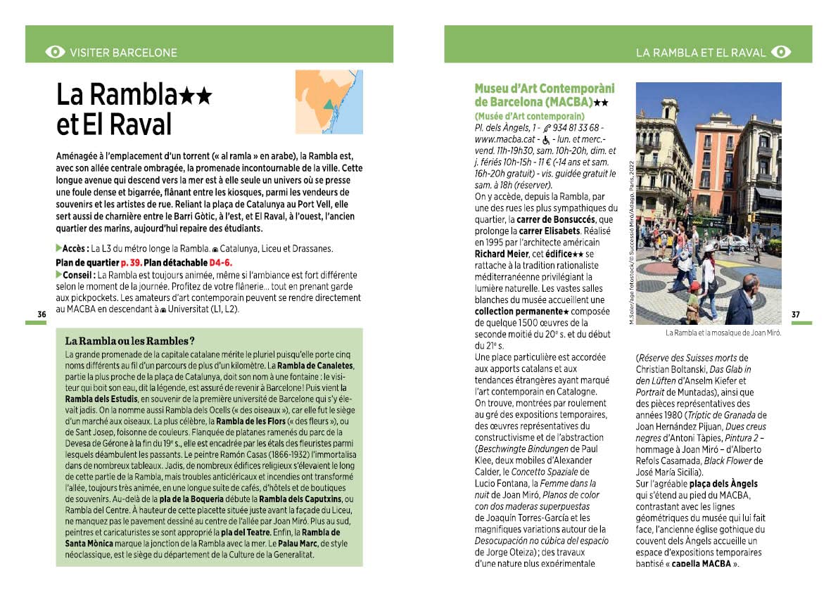 Guide Vert compact - Barcelone 2026 | Michelin guide de voyage Michelin