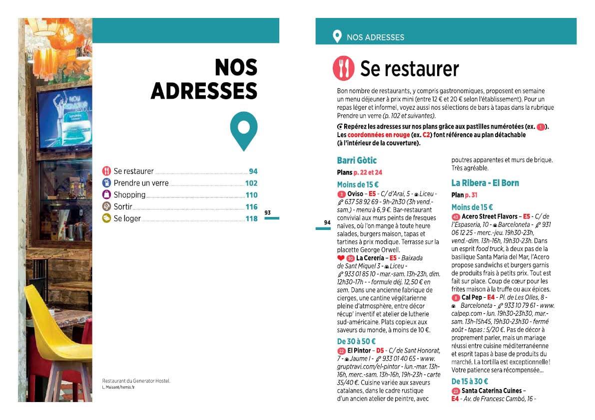 Guide Vert compact - Barcelone 2026 | Michelin guide de voyage Michelin