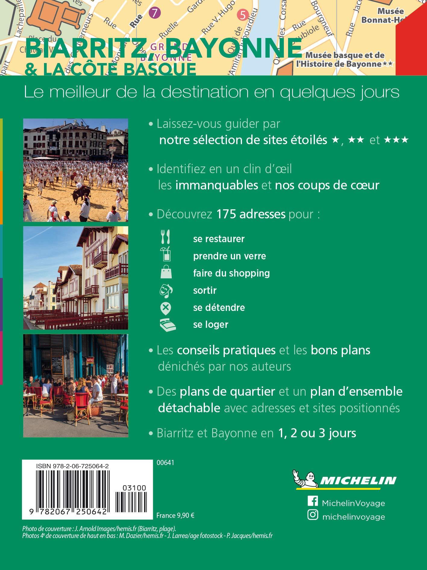 Guide Vert Week & GO - Biarritz, Bayonne et la côte basque - Édition 2021 | Michelin guide de voyage Michelin 