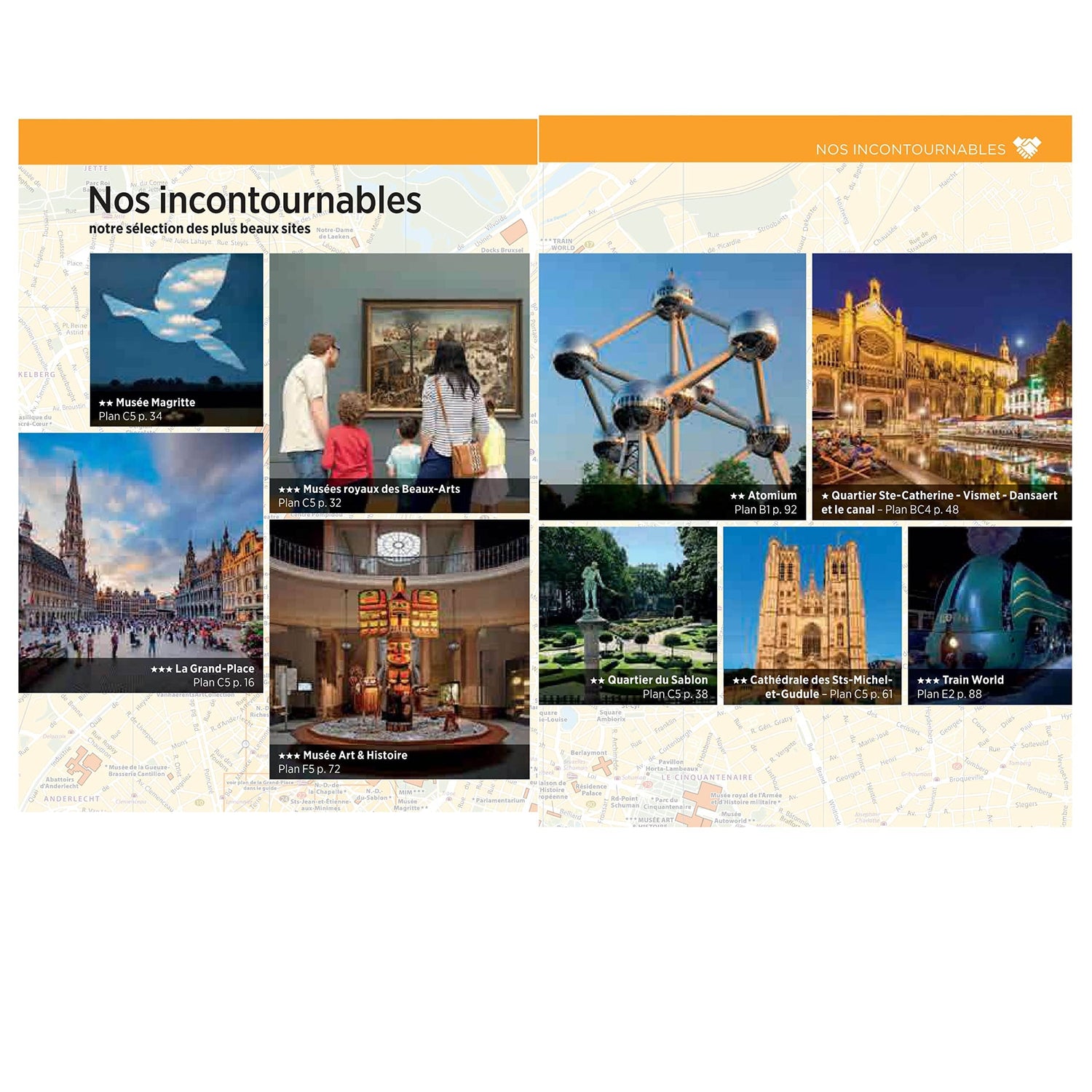 Guide Vert compact - Bruxelles + plan - Édition 2024 | Michelin guide de voyage Michelin