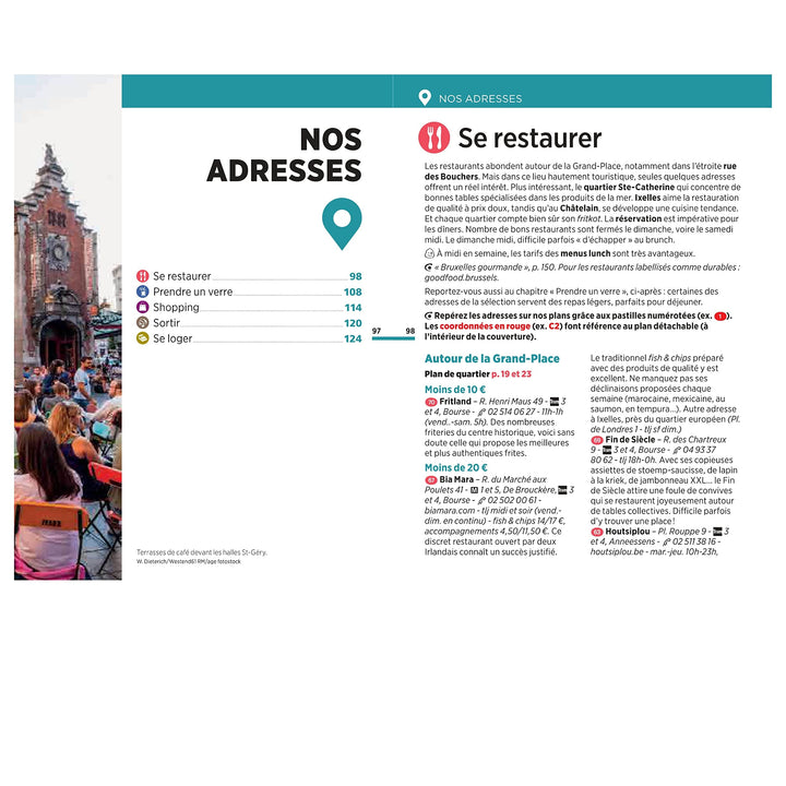 Guide Vert Week & GO - Bruxelles + plan | Michelin guide de conversation Michelin 
