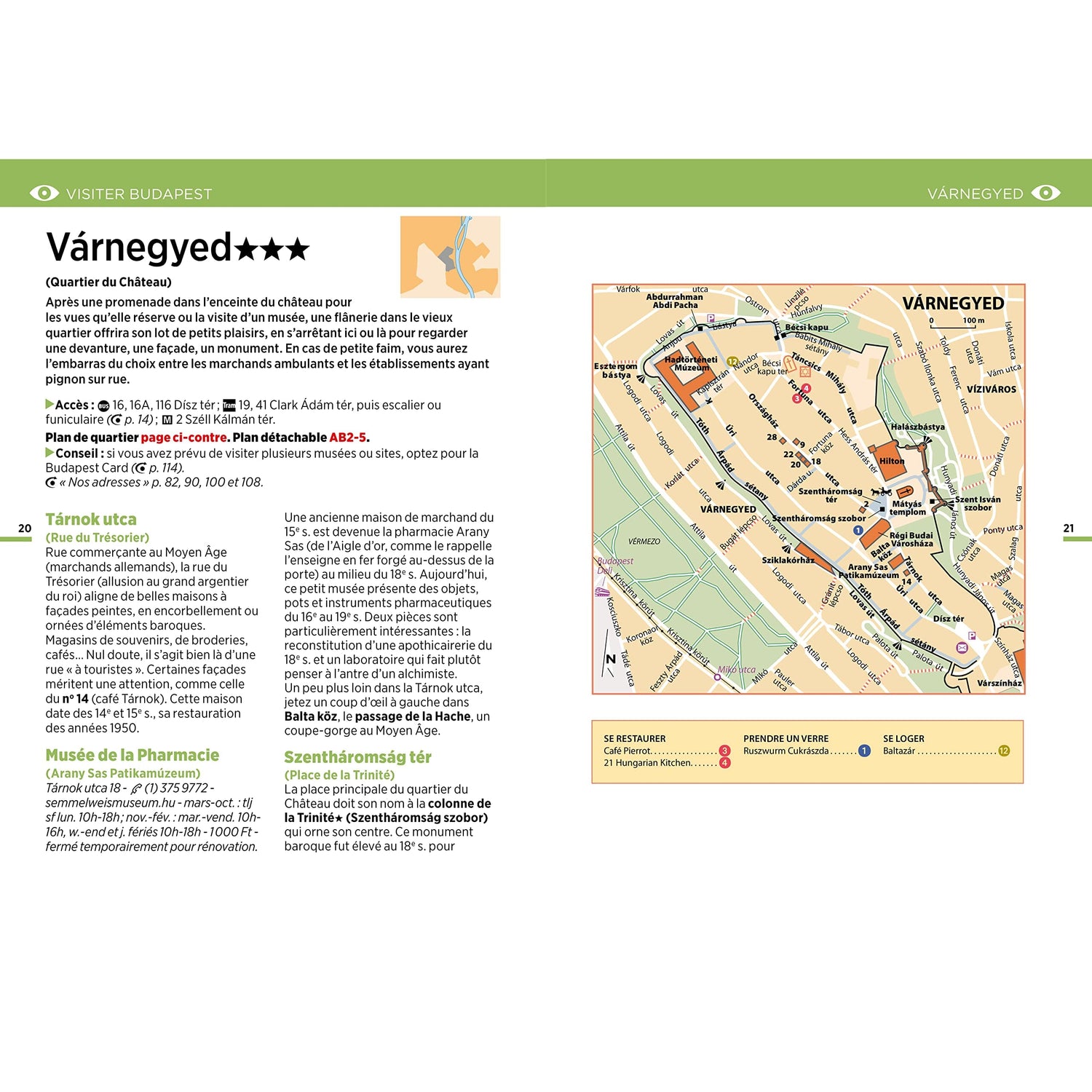 Guide Vert compact - Budapest - Édition 2025 | Michelin guide de voyage Michelin