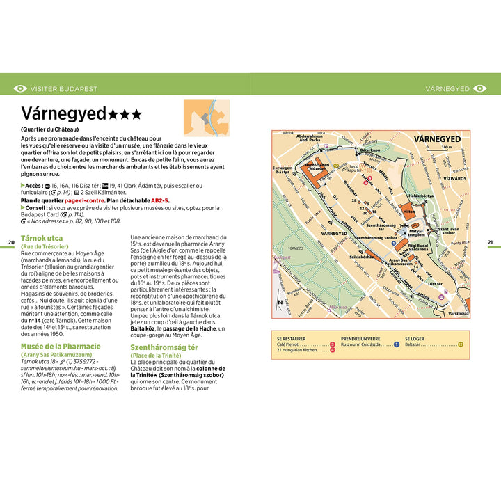 Guide Vert Week & GO - Budapest - Édition 2023 | Michelin guide petit format Michelin 