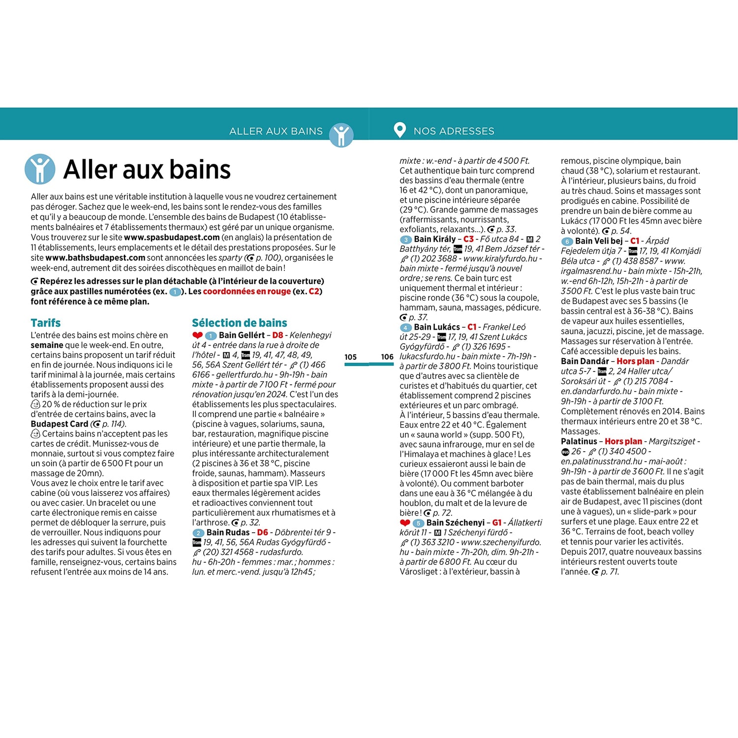 Guide Vert compact - Budapest - Édition 2025 | Michelin guide de voyage Michelin