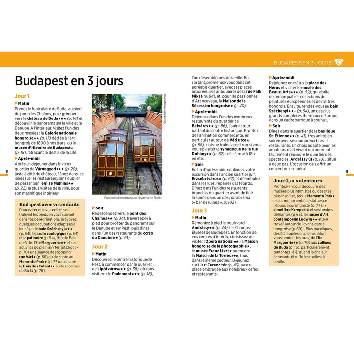 Guide Vert Week & GO - Budapest - Édition 2023 | Michelin guide petit format Michelin 