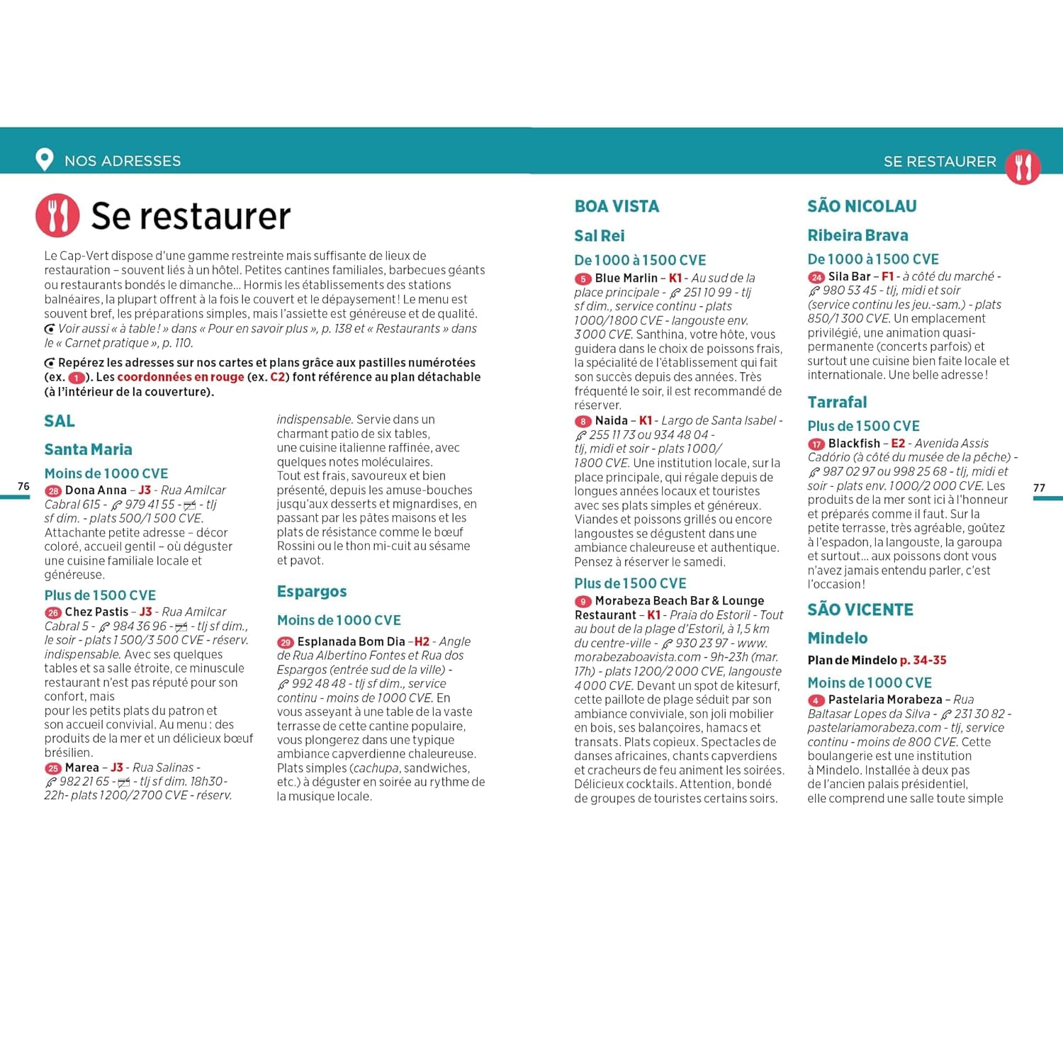 Guide Vert compact - Cap Vert - Édition 2025 | Michelin guide de voyage Michelin