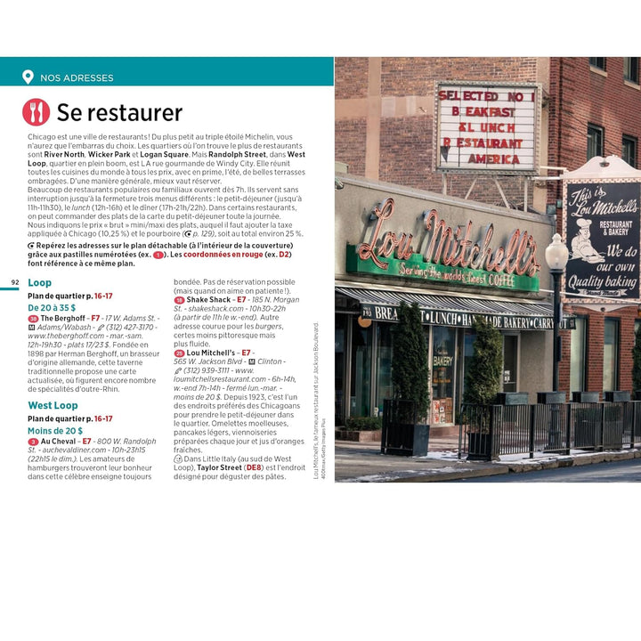 Guide Vert Week & GO - Chicago - Édition 2023 | Michelin guide petit format Michelin 