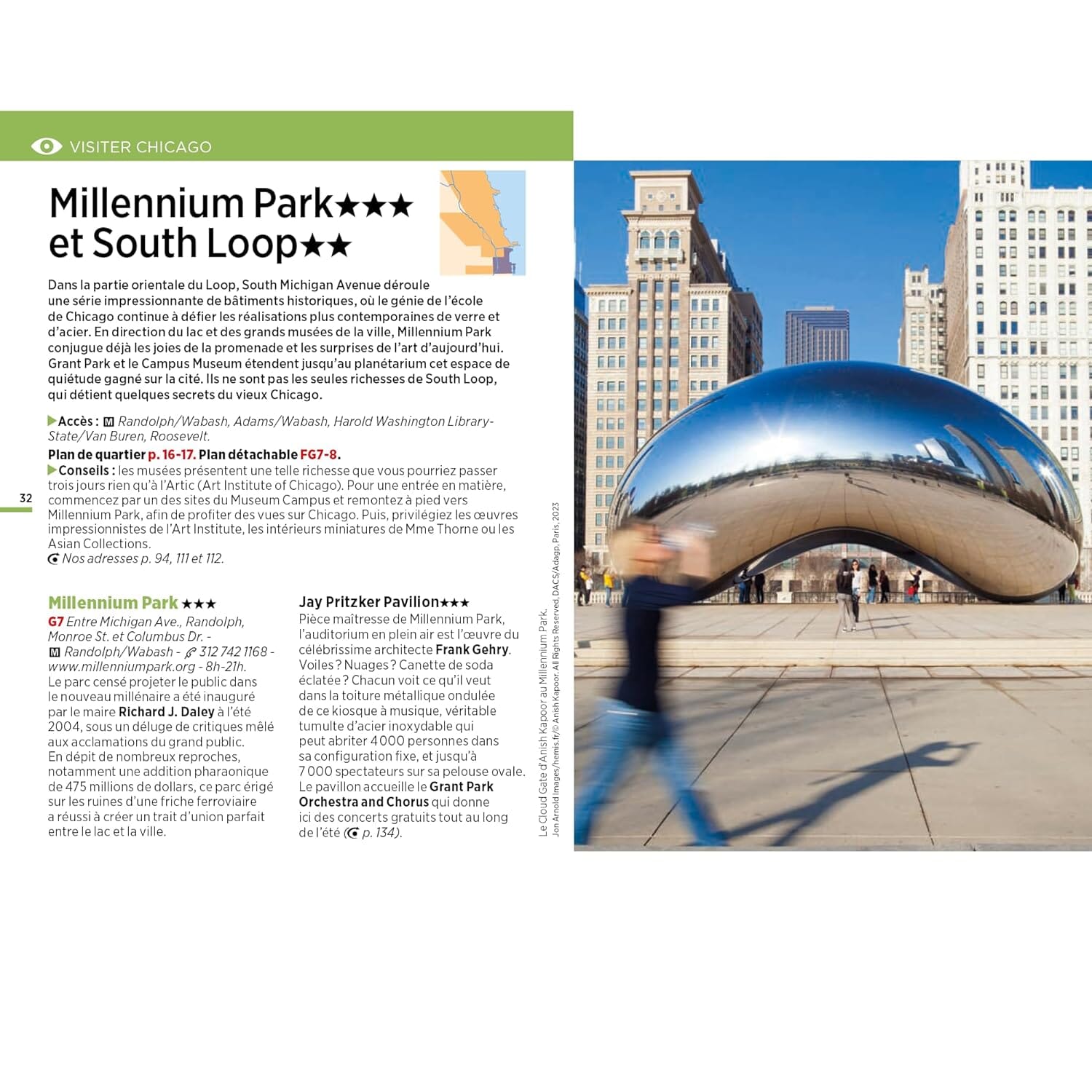 Guide Vert Week & GO - Chicago - Édition 2023 | Michelin guide de voyage Michelin