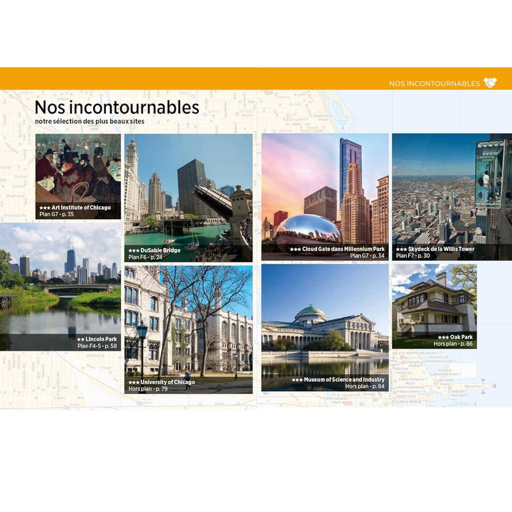 Guide Vert Week & GO - Chicago - Édition 2023 | Michelin guide petit format Michelin 