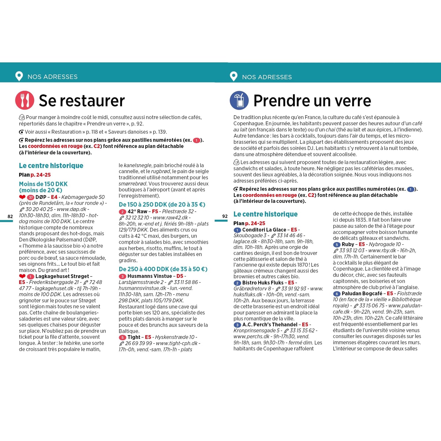 Guide Vert compact - Copenhague - Édition 2025 | Michelin guide de voyage Michelin