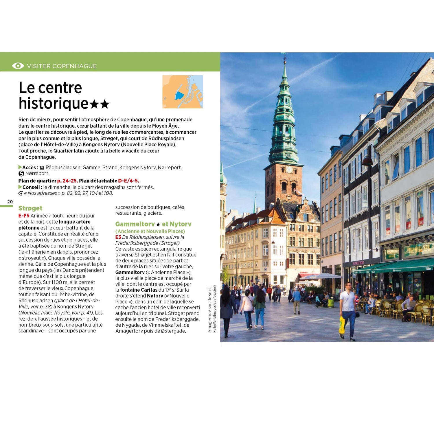 Guide Vert compact - Copenhague - Édition 2025 | Michelin guide de voyage Michelin