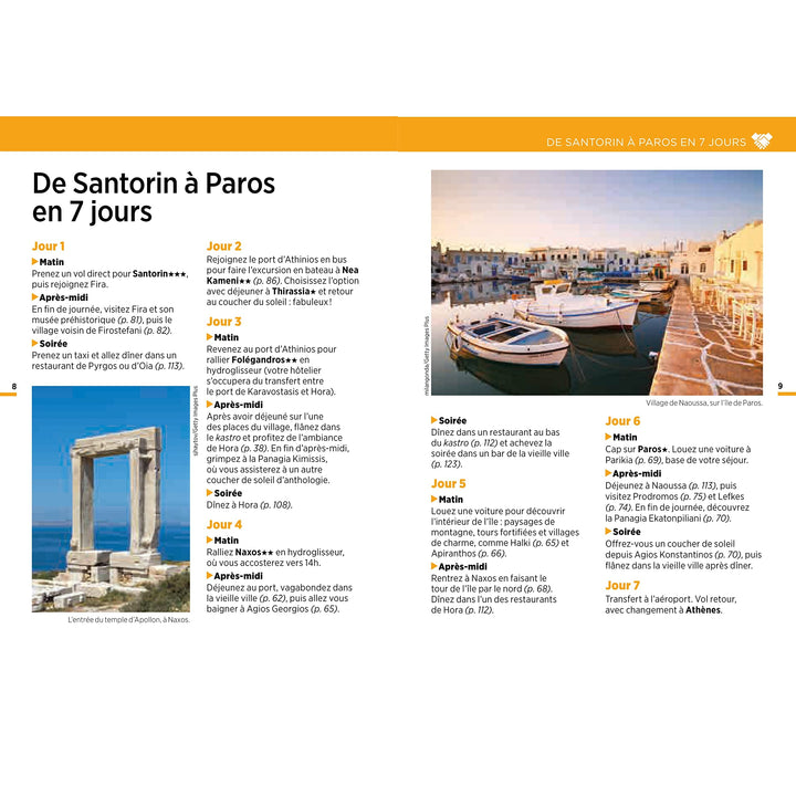 Guide Vert Week & GO - Cyclades - Édition 2023 | Michelin guide petit format Michelin 