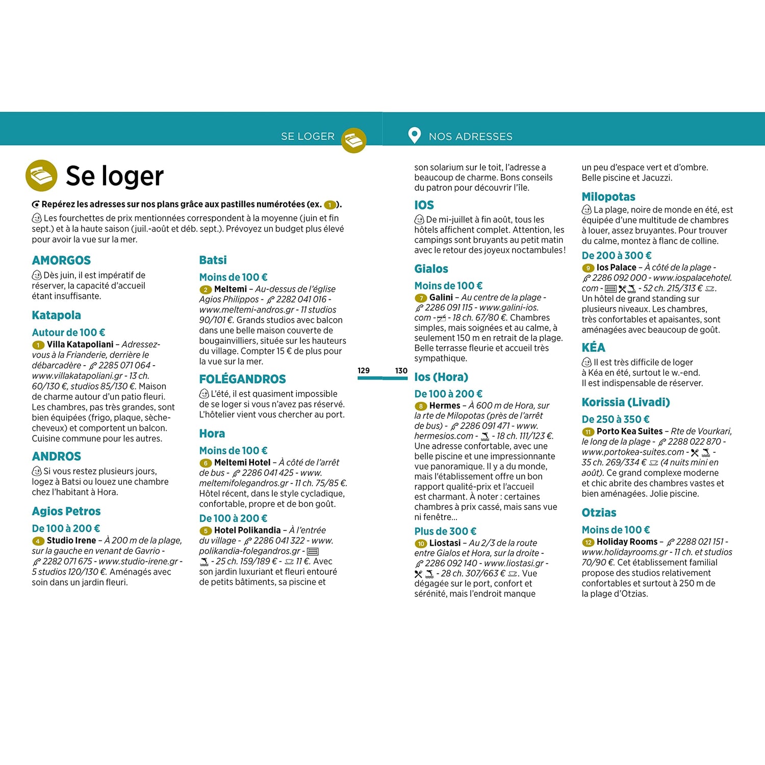 Guide Vert Week & GO - Cyclades - Édition 2023 | Michelin guide de voyage Michelin