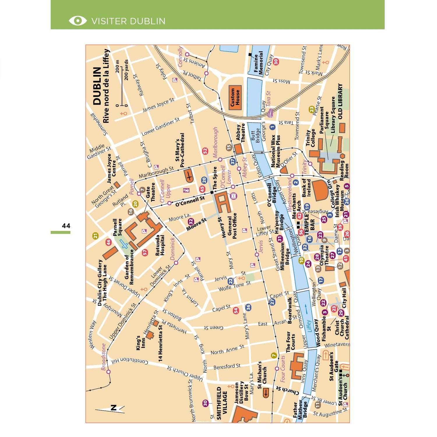 Guide Vert compact - Dublin - Édition 2025 | Michelin guide de voyage Michelin