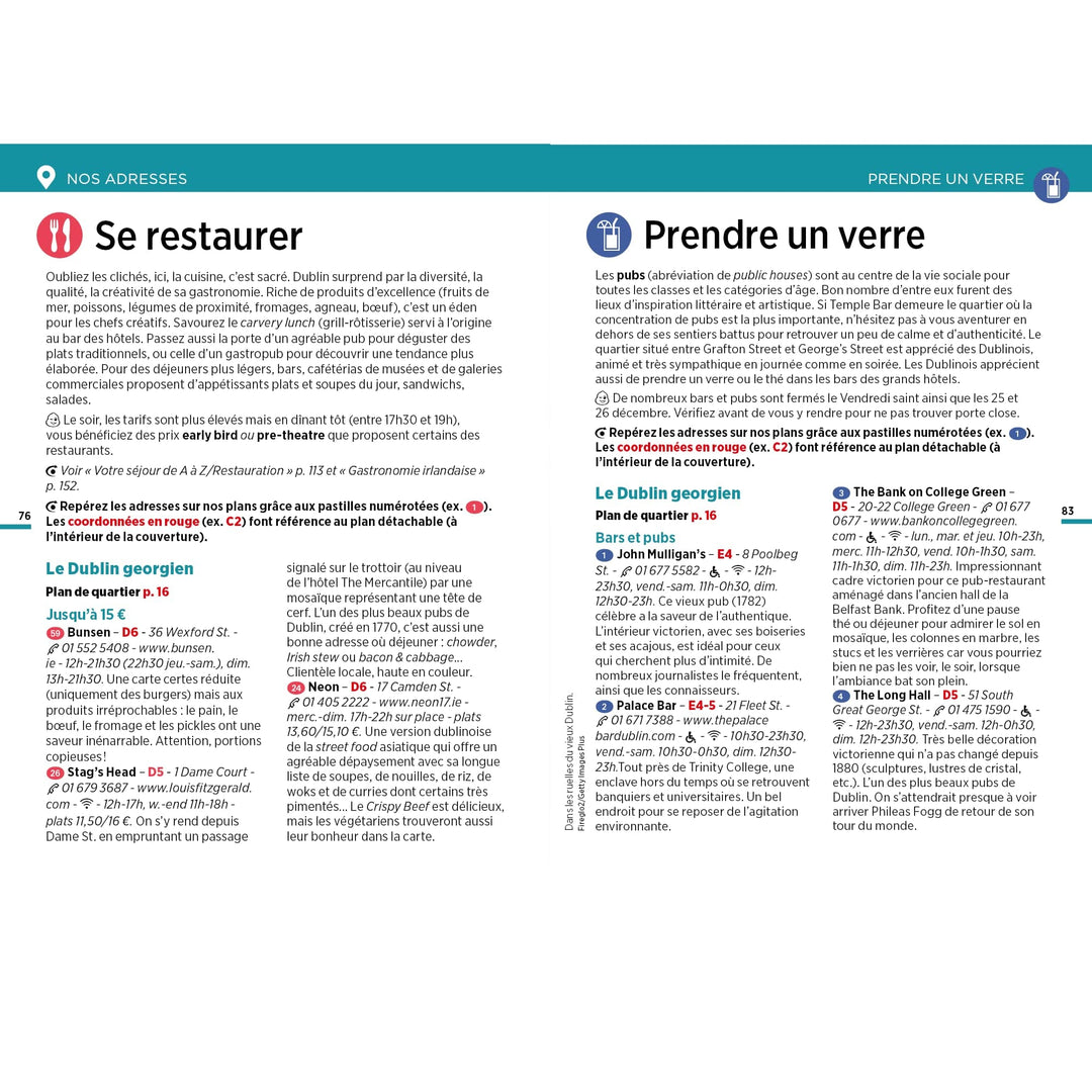 Guide Vert Week & GO - Dublin - Édition 2023 | Michelin guide petit format Michelin 