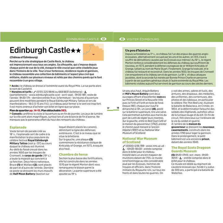 Guide Vert Week & GO - Edimbourg + plan - Édition 2023 | Michelin guide petit format Michelin 