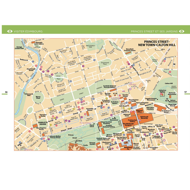 Guide Vert Week & GO - Edimbourg + plan - Édition 2023 | Michelin guide petit format Michelin 