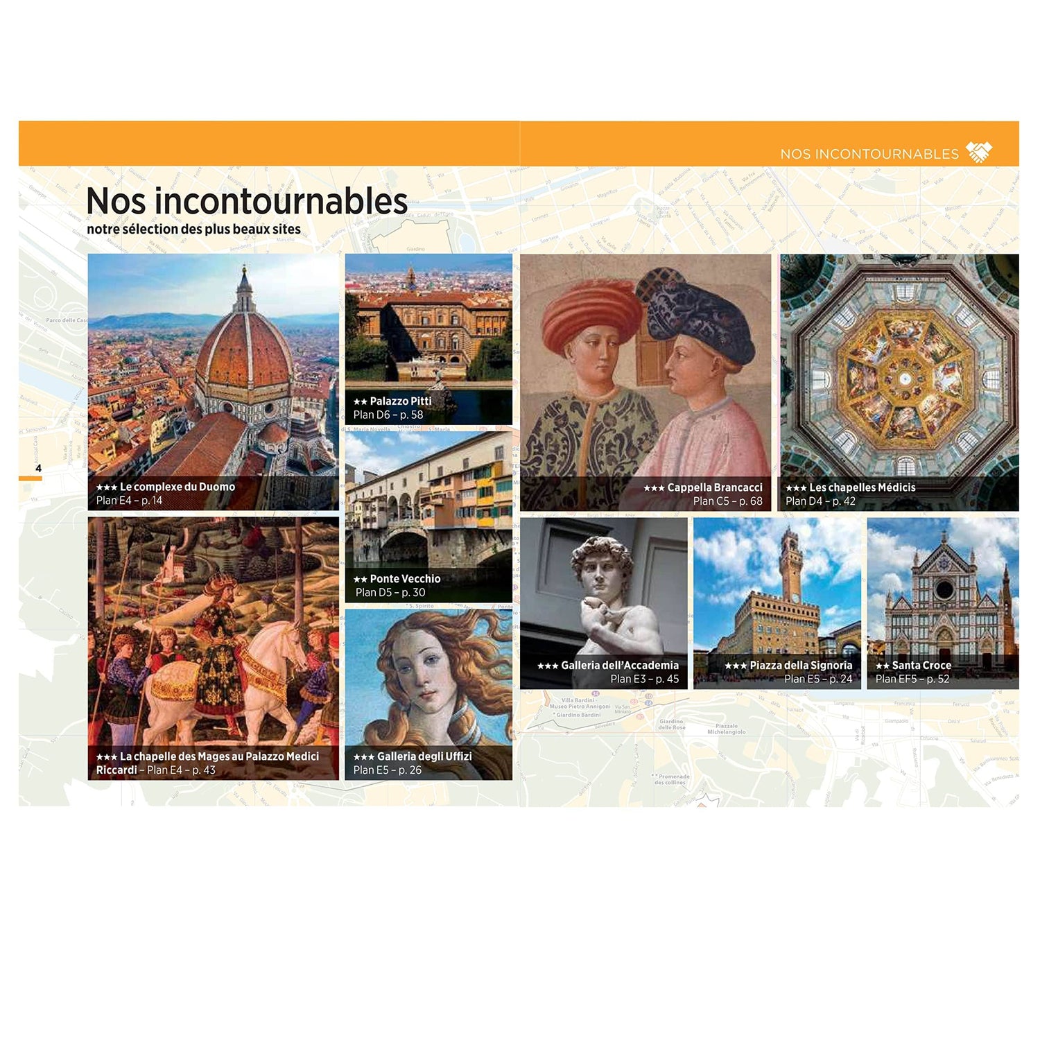 Guide Vert compact - Florence + plan | Michelin guide de voyage Michelin