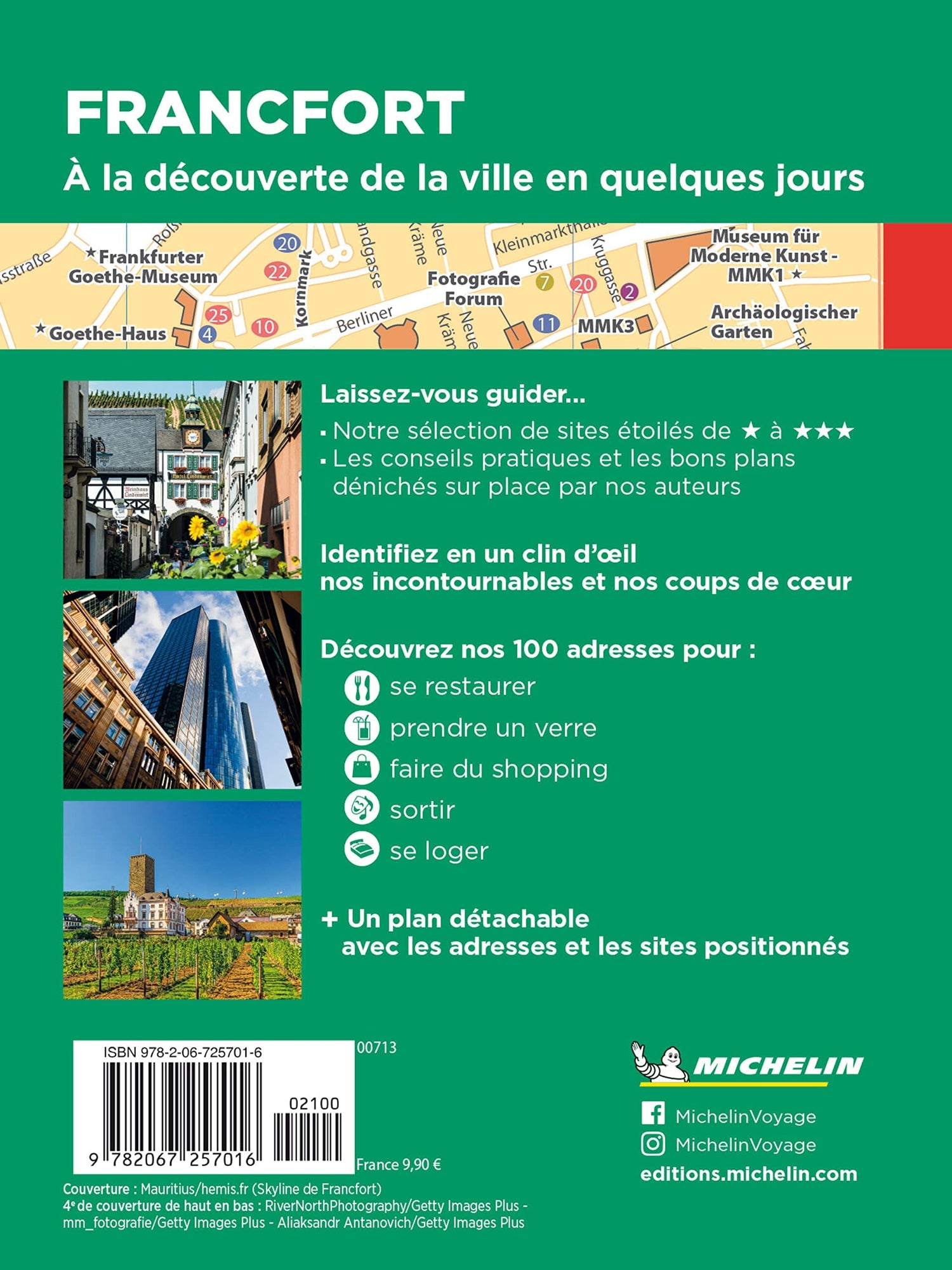 Guide Vert Week & GO - Francfort | Michelin guide de voyage Michelin