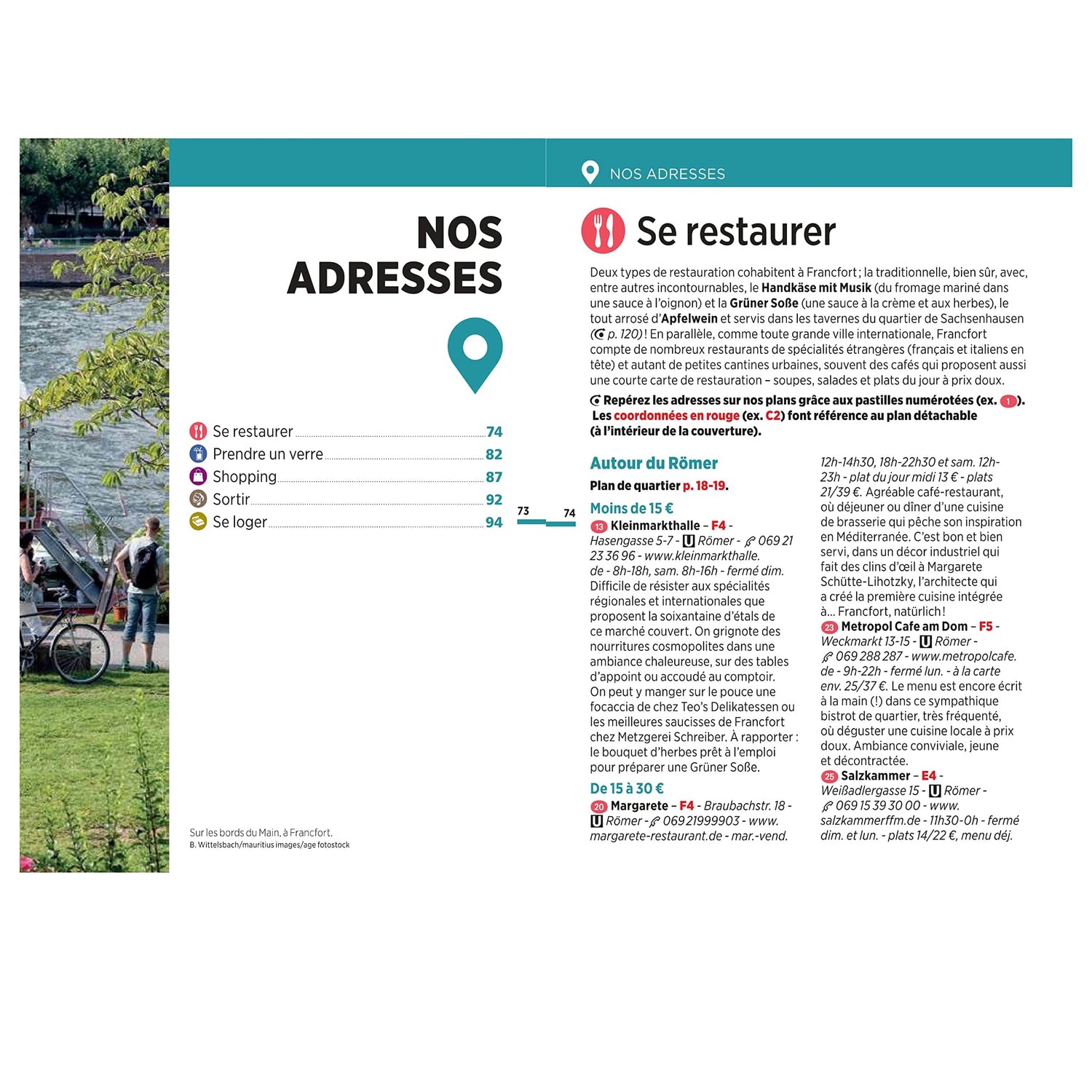 Guide Vert Week & GO - Francfort | Michelin guide de voyage Michelin