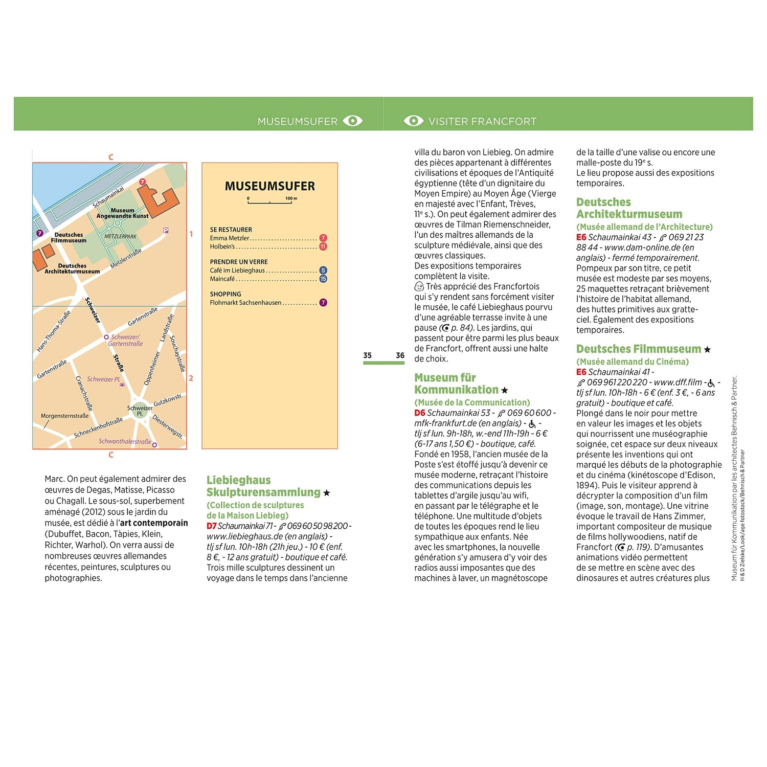 Guide Vert Week & GO - Francfort | Michelin guide de voyage Michelin