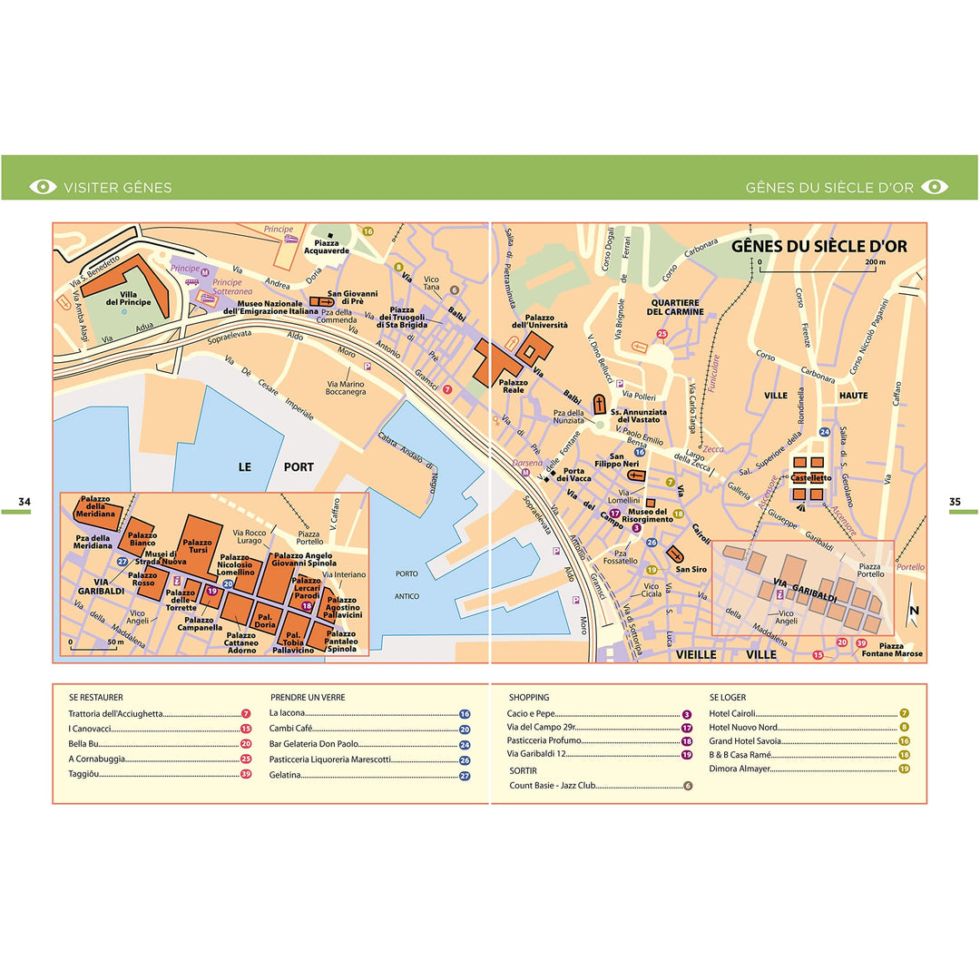 Guide Vert Week & GO - Gênes - Cinque Terre & Portofino - Édition 2023 | Michelin guide petit format Michelin 