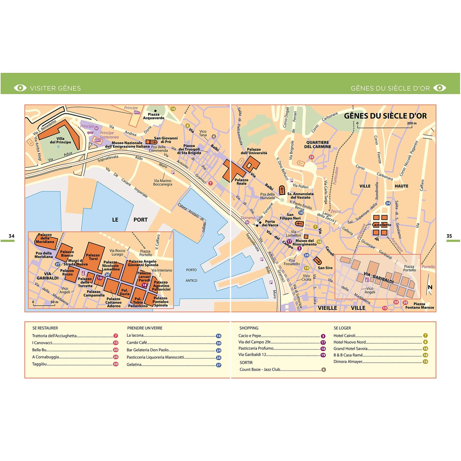 Guide Vert compact - Gênes, Cinque Terre & Portofino - Édition 2025 | Michelin guide de voyage Michelin