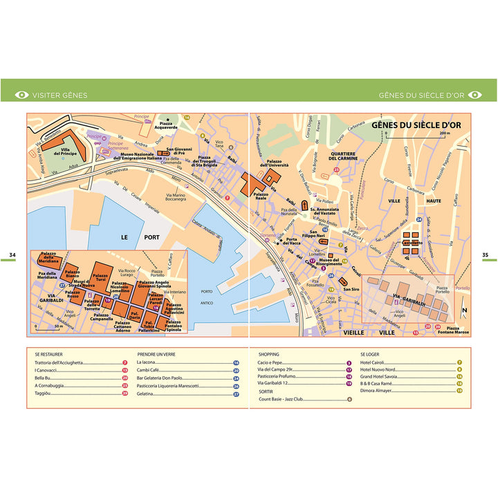Guide Vert Week & GO - Gênes - Cinque Terre & Portofino - Édition 2023 | Michelin guide petit format Michelin 