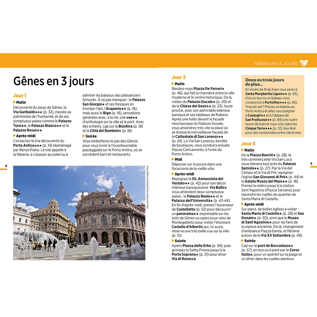 Guide Vert Week & GO - Gênes - Cinque Terre & Portofino - Édition 2023 | Michelin guide petit format Michelin 