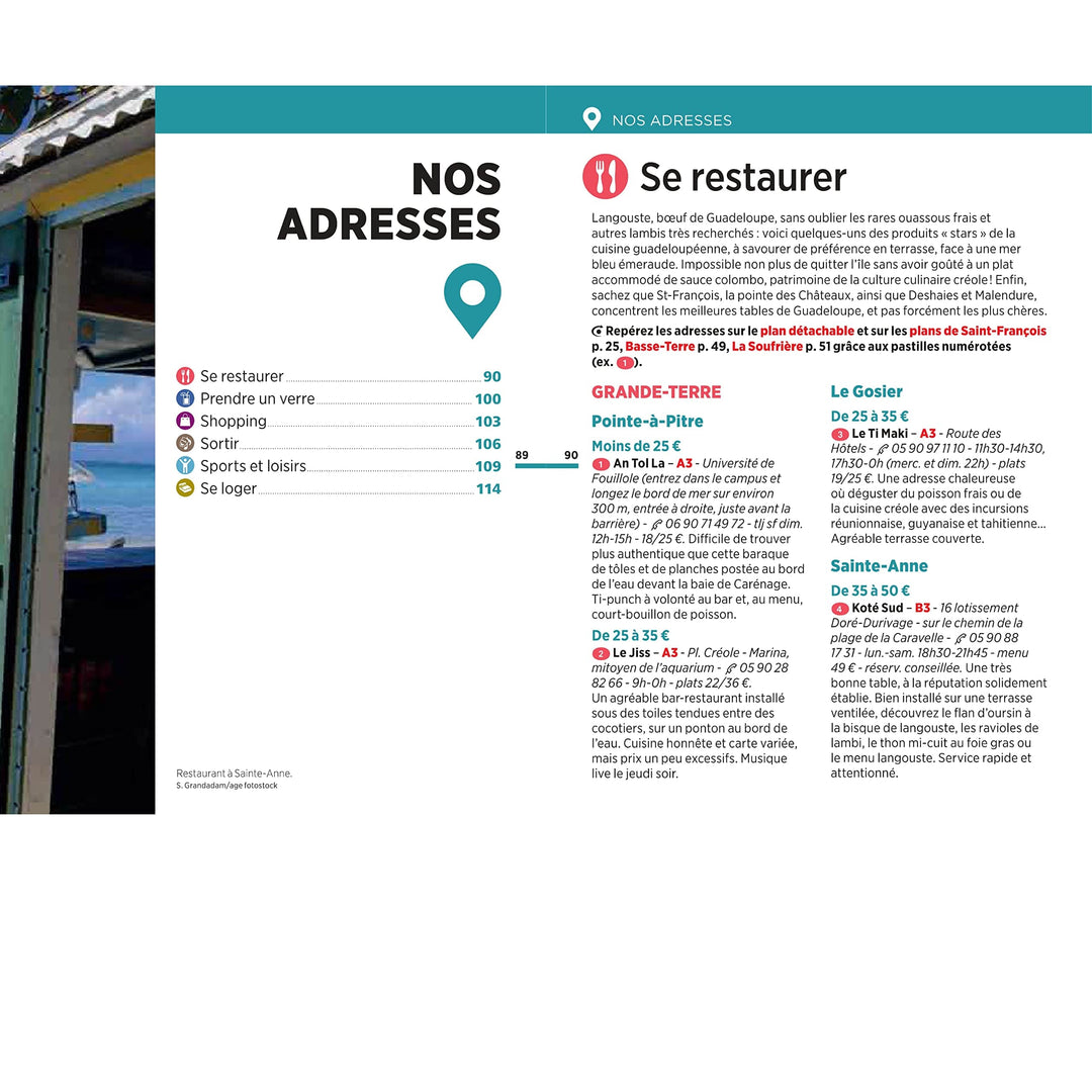 Guide Vert Week & GO - Guadeloupe | Michelin guide de conversation Michelin 