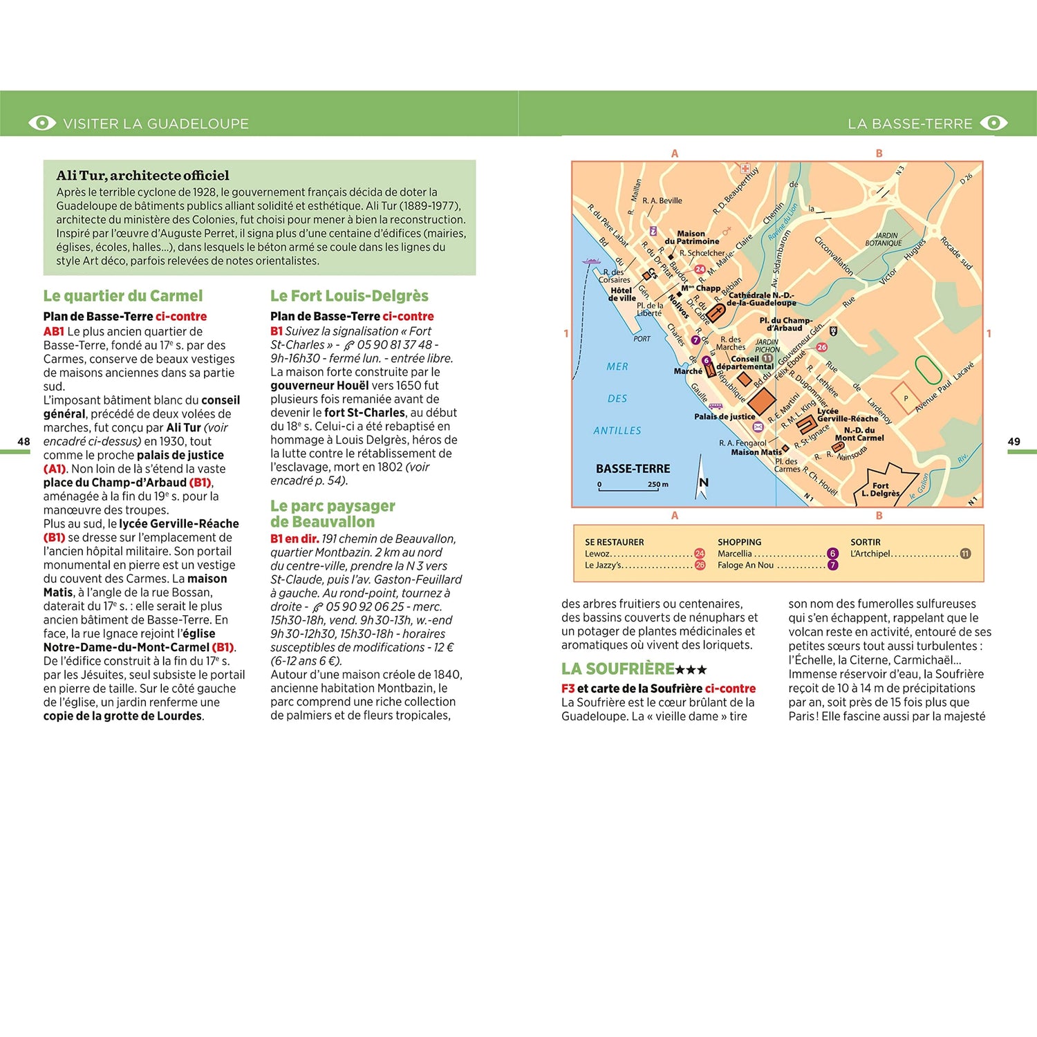Guide Vert compact - Guadeloupe - Édition 2024 | Michelin guide de voyage Michelin