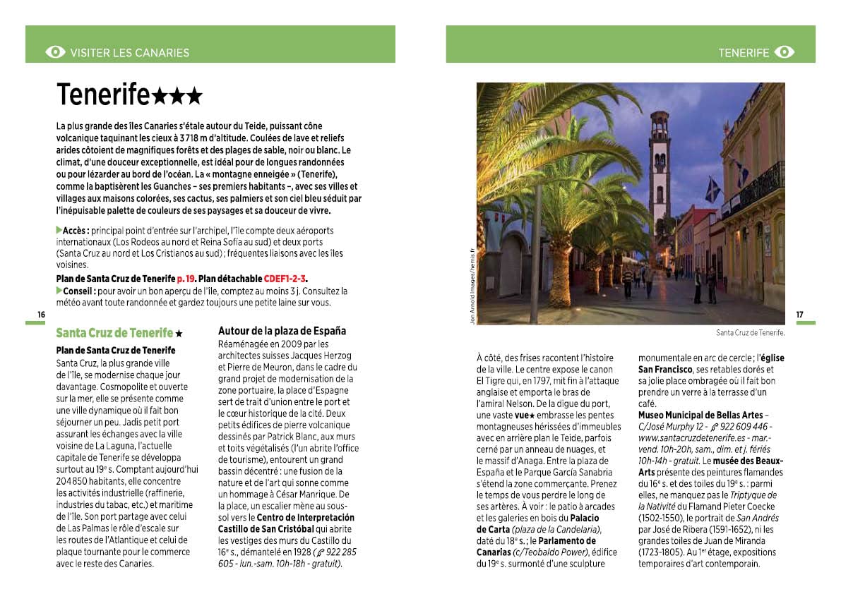 Guide Vert Week & GO - Iles Canaries - Édition 2024 | Michelin guide de voyage Michelin