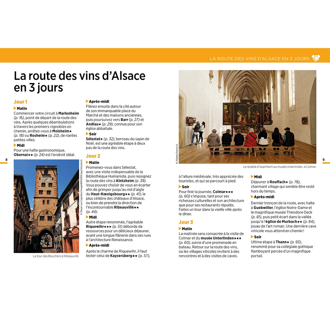 Guide Vert Week & GO - la Route des vins d'Alsace - Édition 2023 | Michelin guide petit format Michelin 