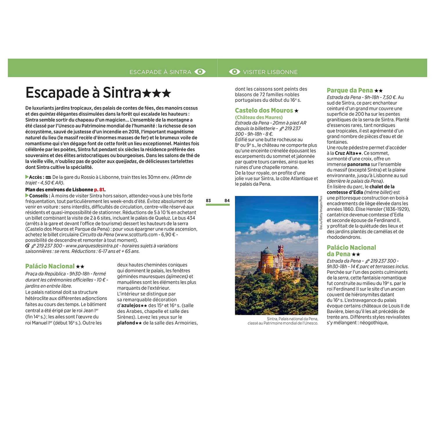 Guide Vert compact - Lisbonne + plan 2026 | Michelin guide de voyage Michelin