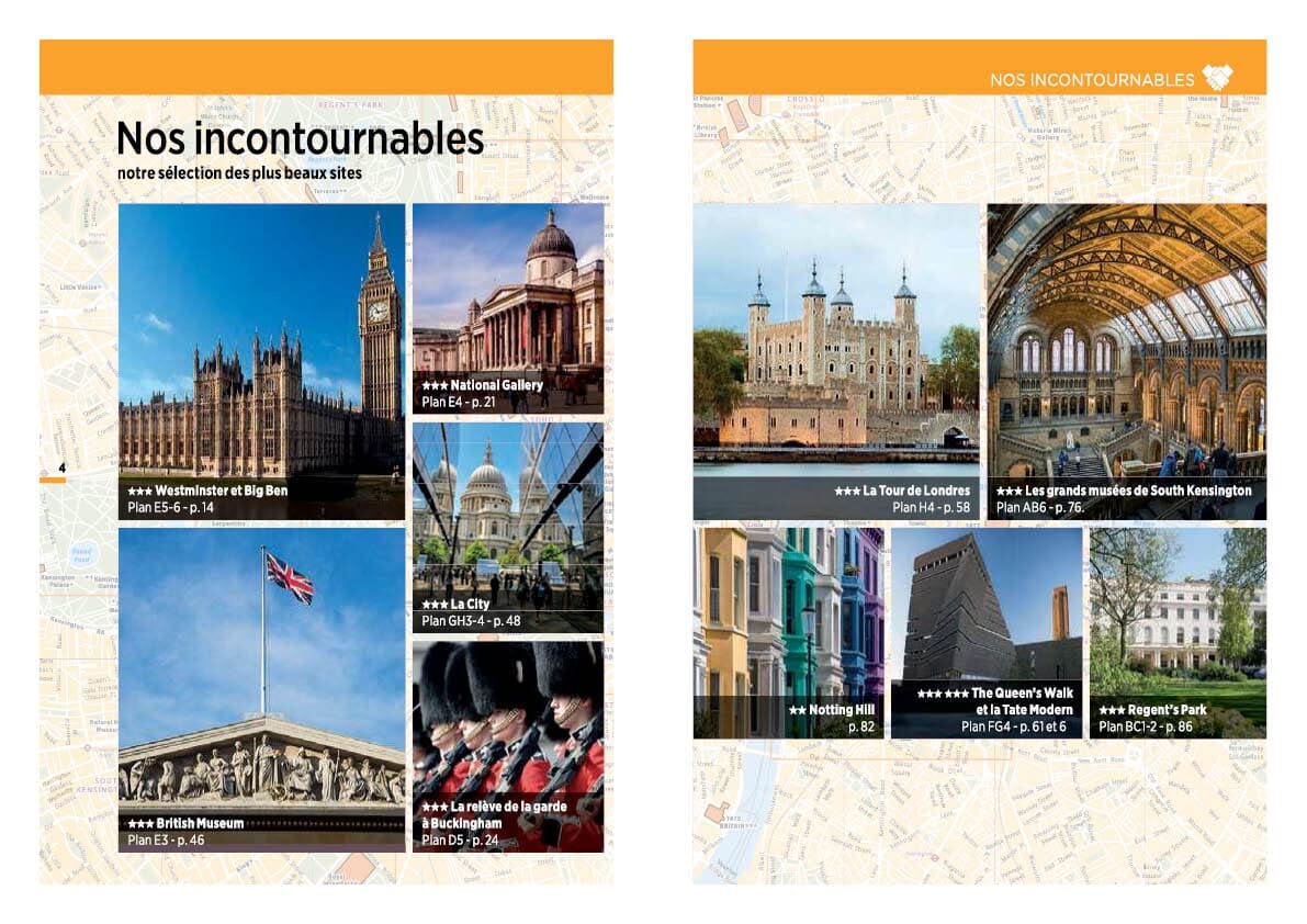 Guide Vert compact - Londres + plan 2026 | Michelin guide de voyage Michelin