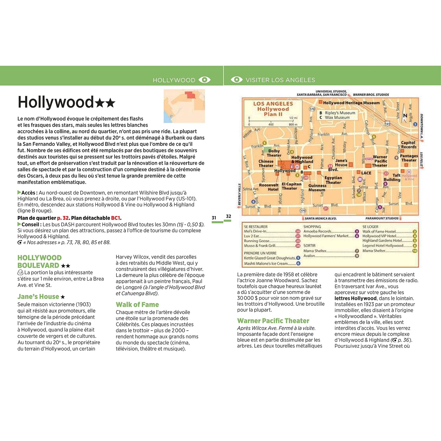 Guide Vert Week & GO - Los Angeles | Michelin guide de voyage Michelin