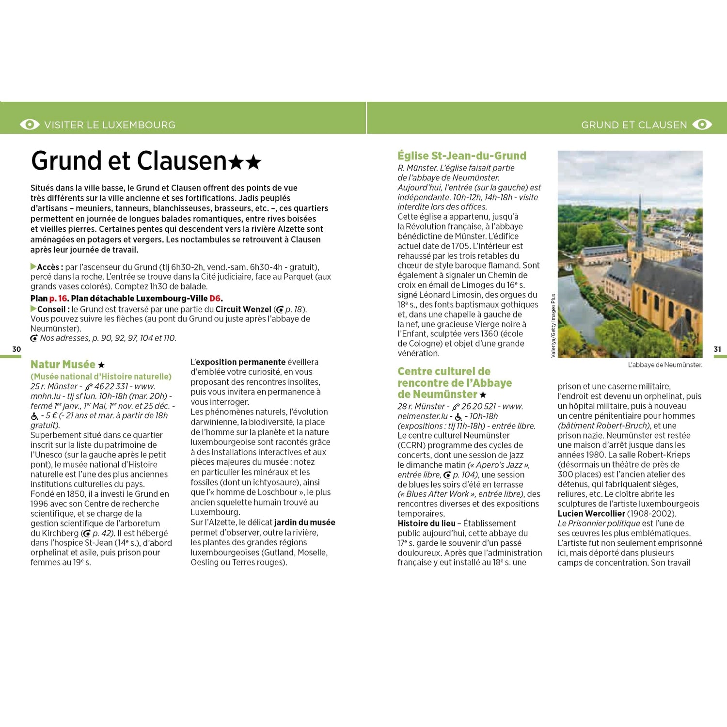 Guide Vert compact - Luxembourg - Édition 2025 | Michelin guide de voyage Michelin