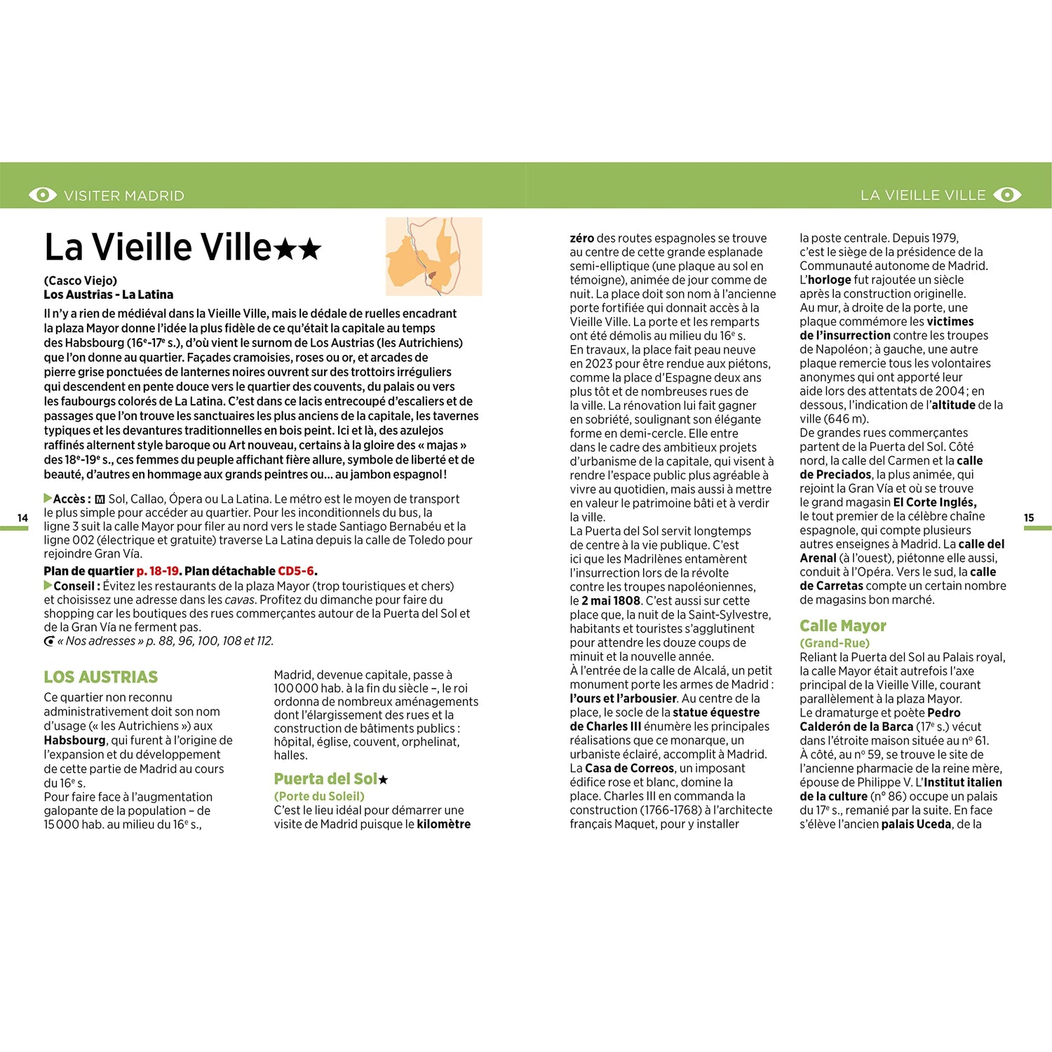 Guide Vert compact - Madrid - Édition 2025 | Michelin guide de voyage Michelin