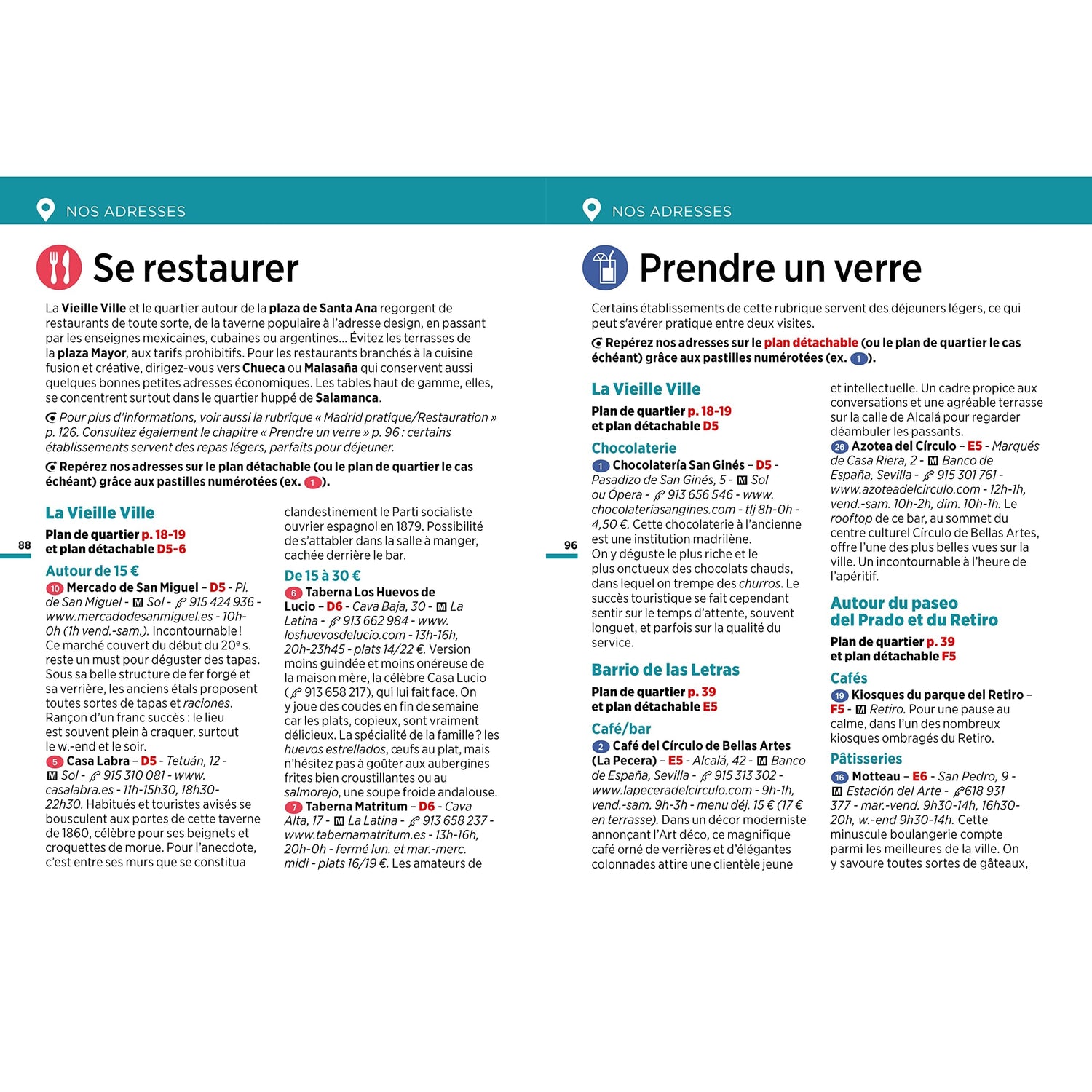 Guide Vert compact - Madrid - Édition 2025 | Michelin guide de voyage Michelin