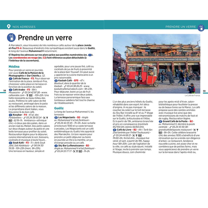 Guide Vert Week & GO - Marrakech et Essaouira + plan | Michelin guide de conversation Michelin 