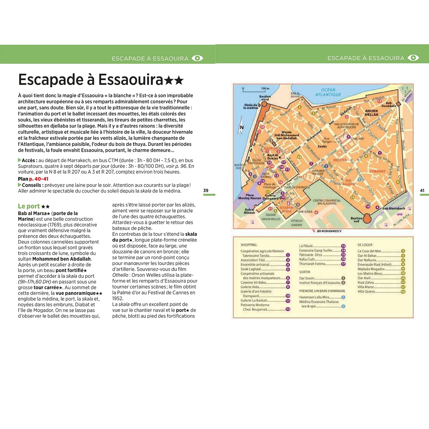 Guide Vert compact - Marrakech et Essaouira + plan - Édition 2024 | Michelin guide de voyage Michelin