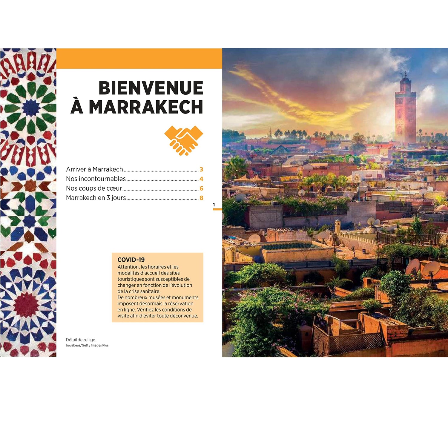 Guide Vert compact - Marrakech et Essaouira + plan - Édition 2024 | Michelin guide de voyage Michelin