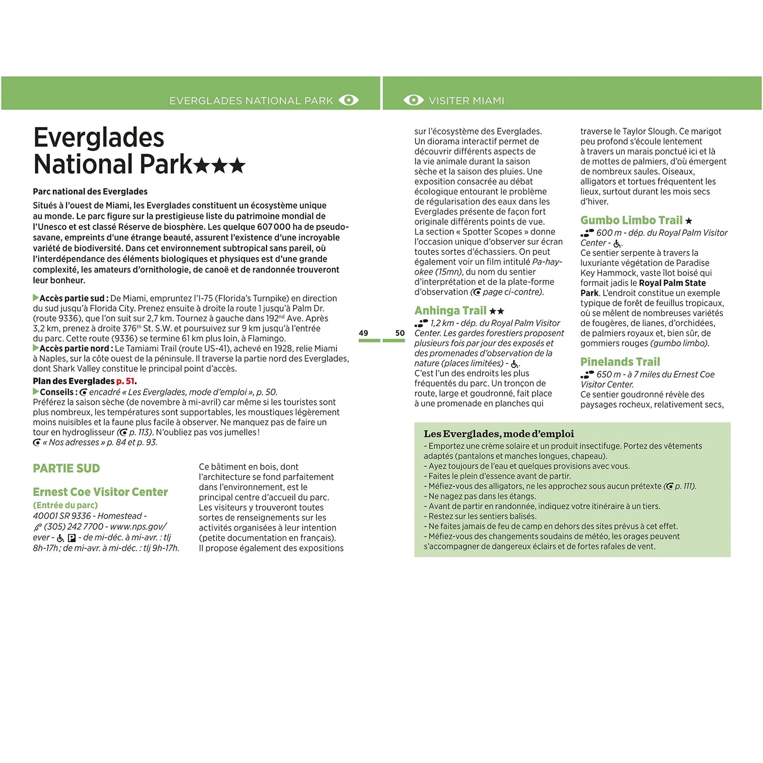 Guide Vert Week & GO - Miami, Everglades & les Keys | Michelin guide de voyage Michelin
