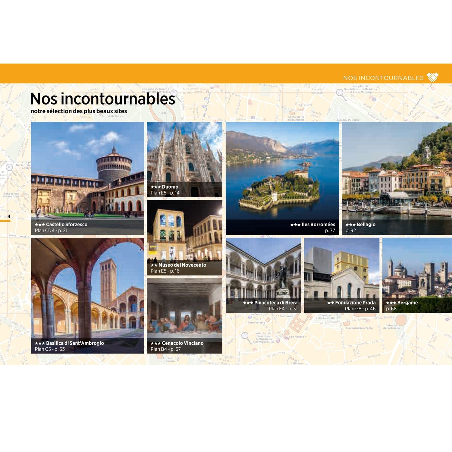 Guide Vert compact - Milan, Bergame & les lacs - Édition 2025 | Michelin guide de voyage Michelin