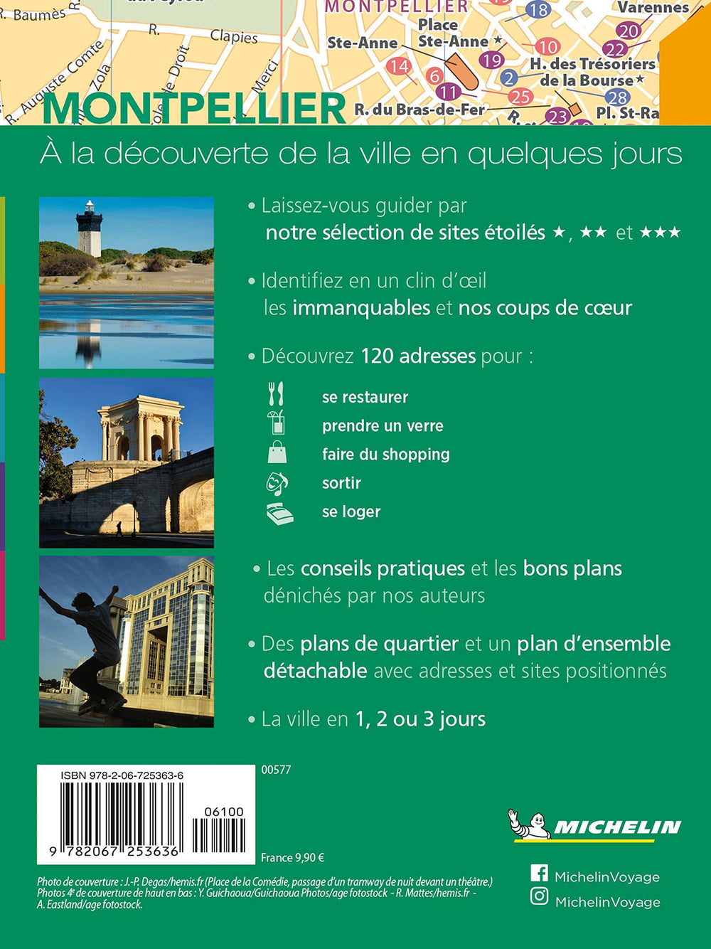 Guide Vert Week & GO - Montpellier - Édition 2021 | Michelin guide de voyage Michelin 