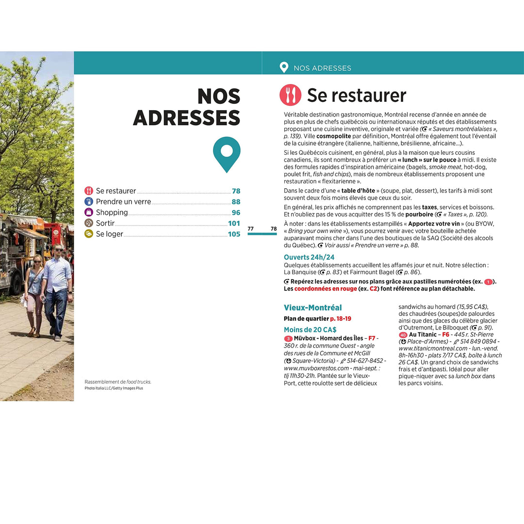 Guide Vert Week & GO - Montréal | Michelin guide de conversation Michelin 