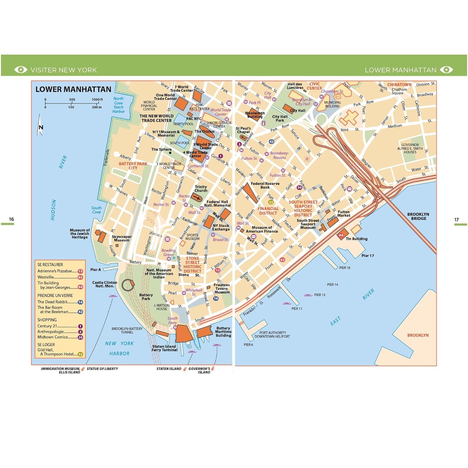 Guide Vert compact - New York + plan 2026 | Michelin guide de voyage Michelin