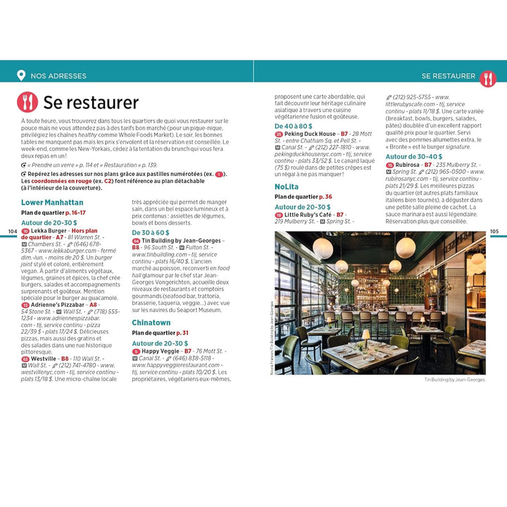 Guide Vert Week & GO - New York 2024 | Michelin guide petit format Michelin 