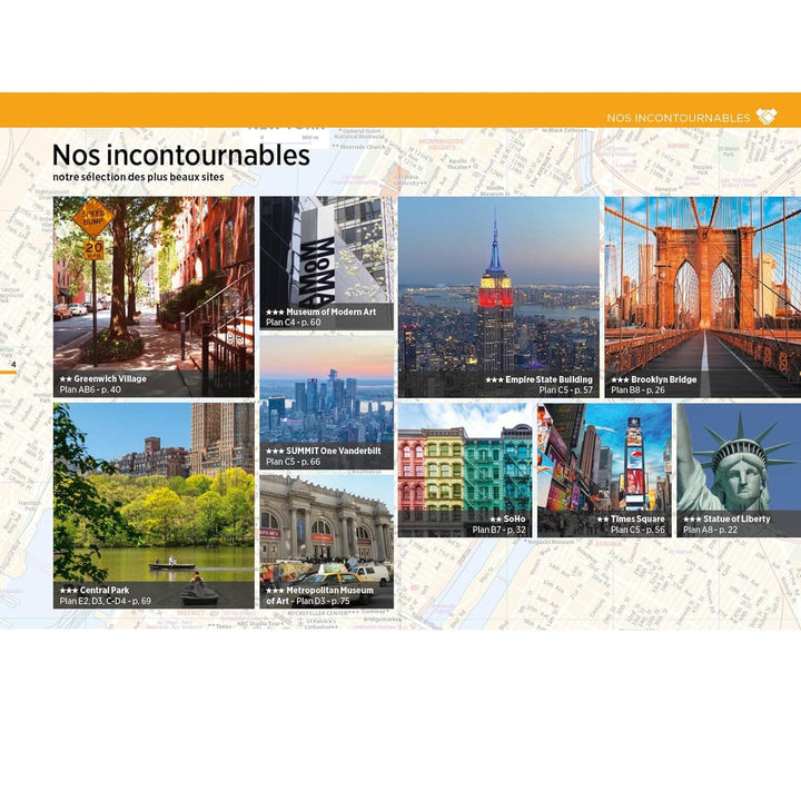 Guide Vert Week & GO - New York 2024 | Michelin guide petit format Michelin 