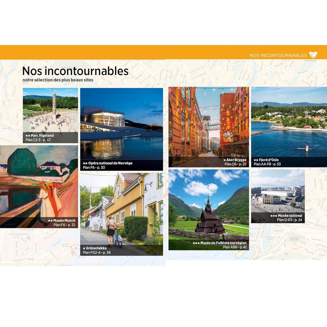Guide Vert Week & Go- Oslo - Édition 2024 | Michelin guide petit format Michelin 